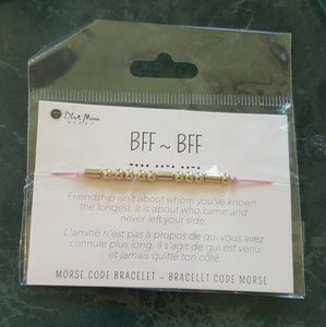 BFF- Morse Code Bracelet